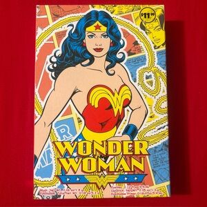 Wonder Woman Comic volume one empty makeup container.